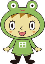 農地部公式キャラクター「棚田みらいちゃん」